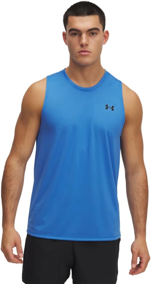 Under Armour мужская майка Tech, (402) Blue Atlantis/Black
Under Armour мужская майка Tech, (402) Blue Atlantis/Black
