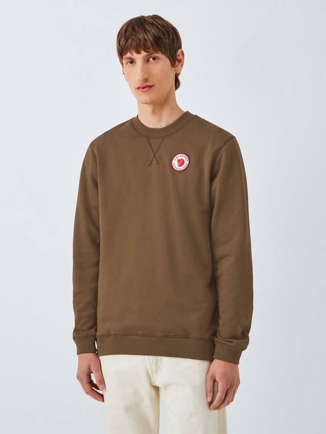 Хлопковый свитер с логотипом 1960 и круглым вырезом Fjällräven
Хлопковый свитер с логотипом 1960 и круглым вырезом Fjällräven