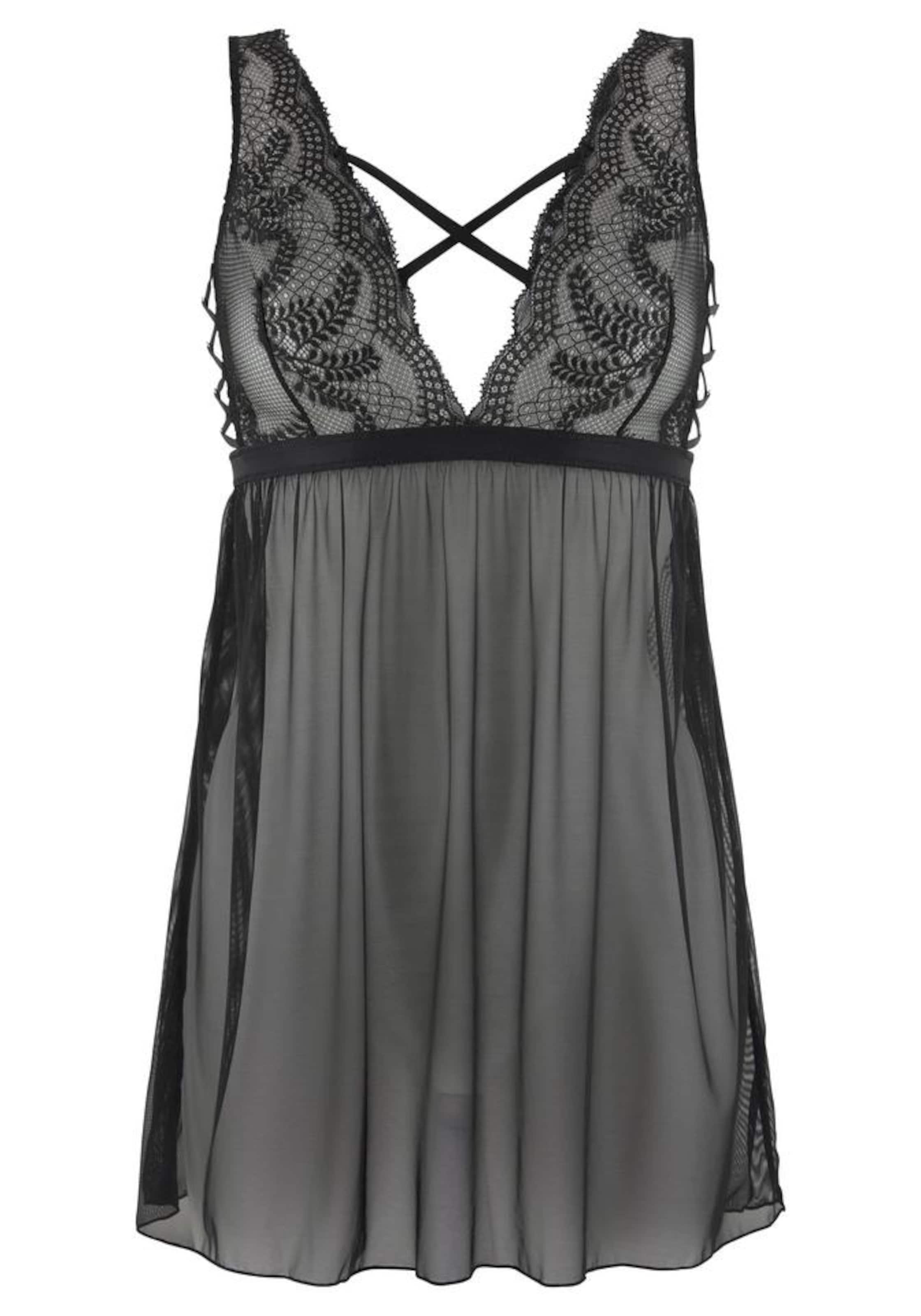 LASCANA Пеньюар в черном цвете
LASCANA Пеньюар в черном цвете