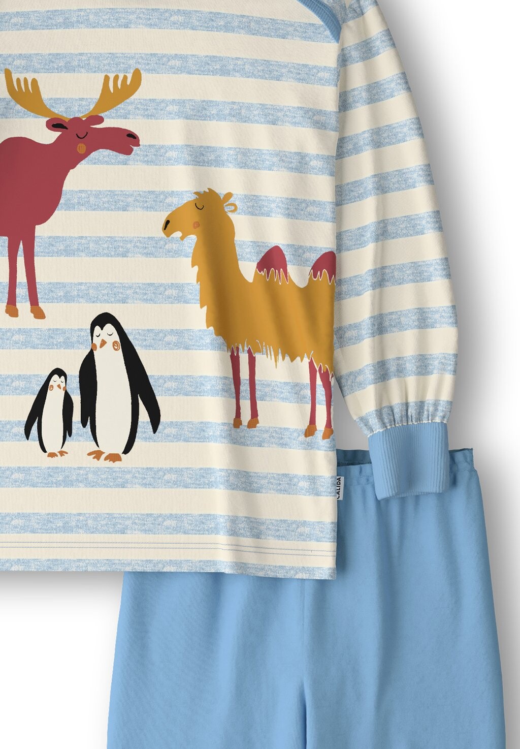 Пижамный комплект ANIMALS BÜNDCHEN SET Calida, синий 
Пижамный комплект ANIMALS BÜNDCHEN SET Calida, синий