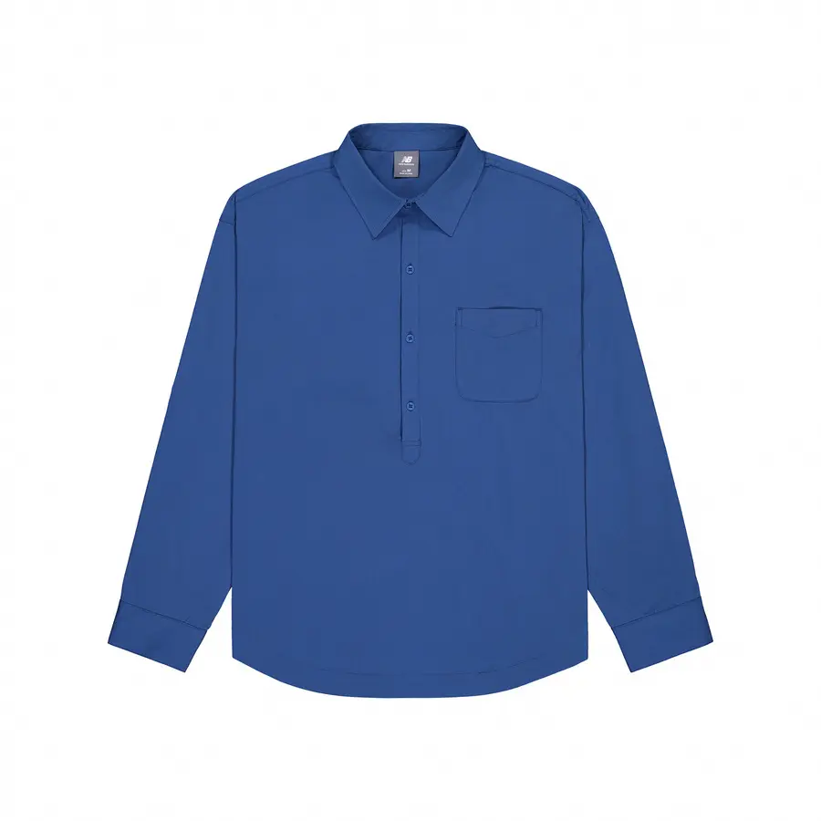 Рубашка для жизни по центру унисекс индиго New Balance, индиго
Рубашка для жизни по центру унисекс индиго New Balance, индиго