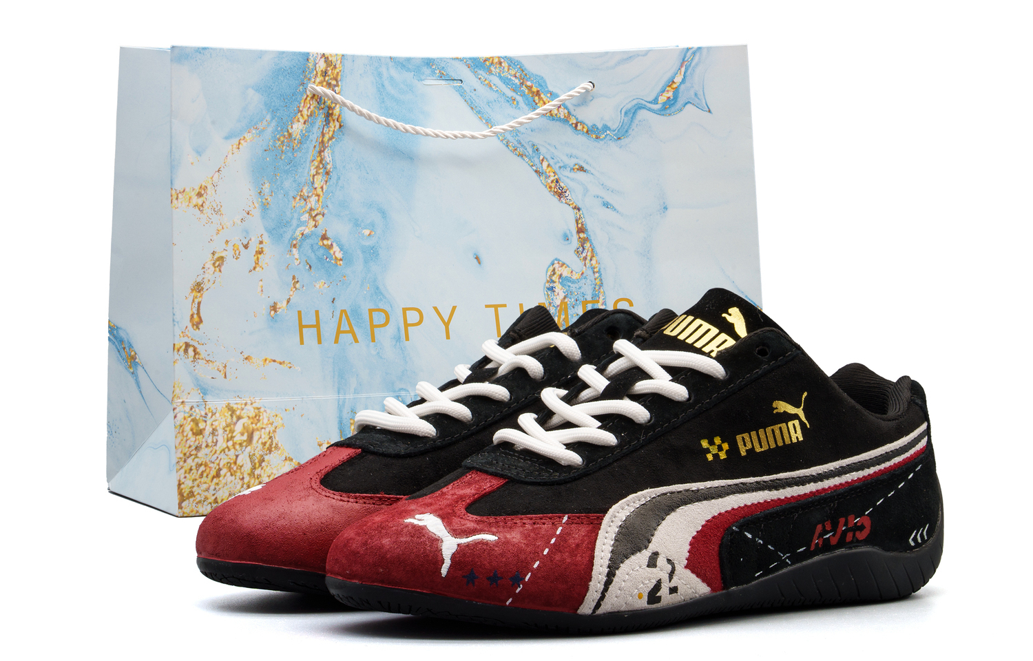 Speedcat Abrasion Resistant низкие повседневные кроссовки Unisex PUMA, красный черный shopping bag
Speedcat Abrasion Resistant низкие повседневные кроссовки Unisex PUMA, красный черный shopping bag