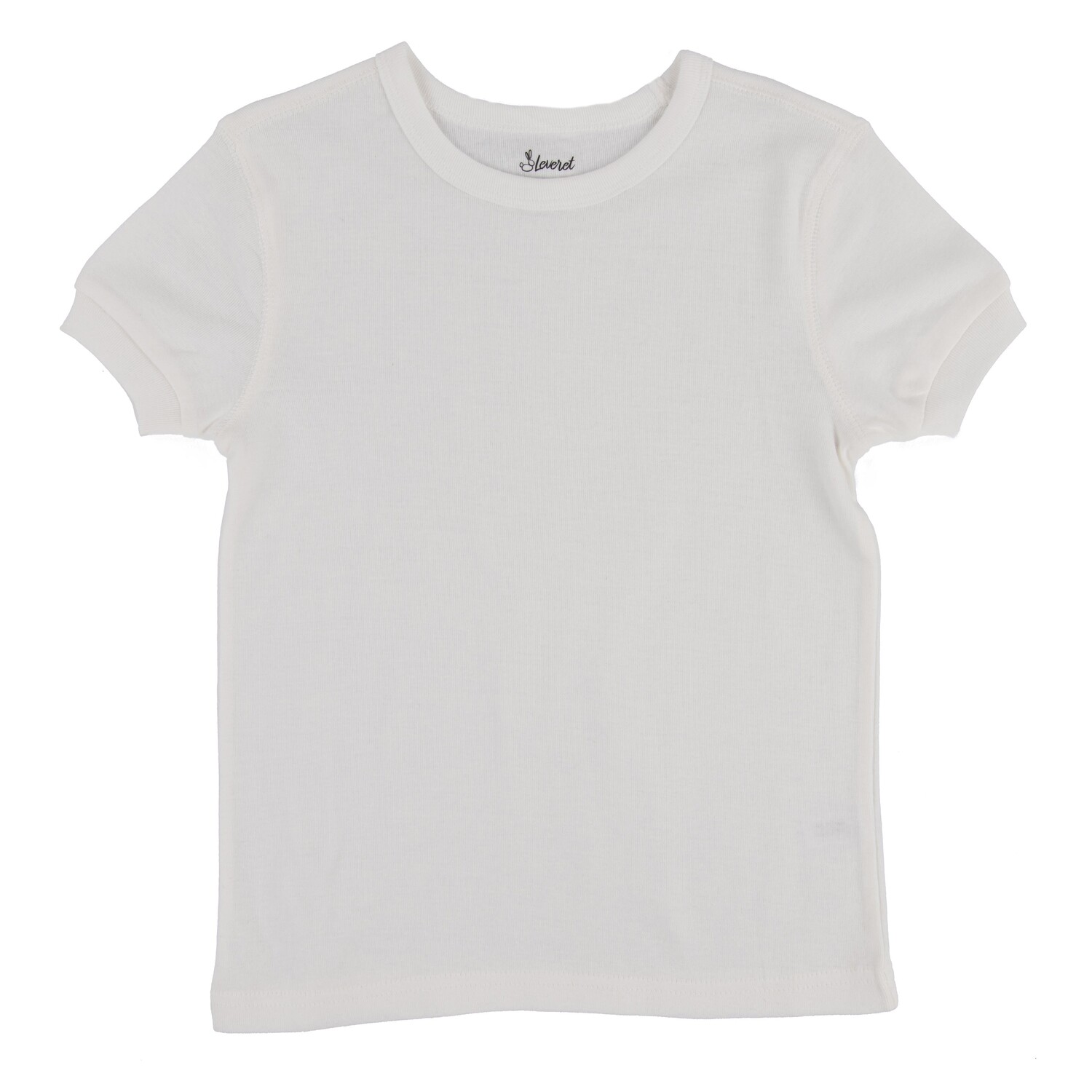 Детская футболка с коротким рукавом, нейтральный однотонный цвет Leveret, цвет Off White
Детская футболка с коротким рукавом, нейтральный однотонный цвет Leveret, цвет Off White