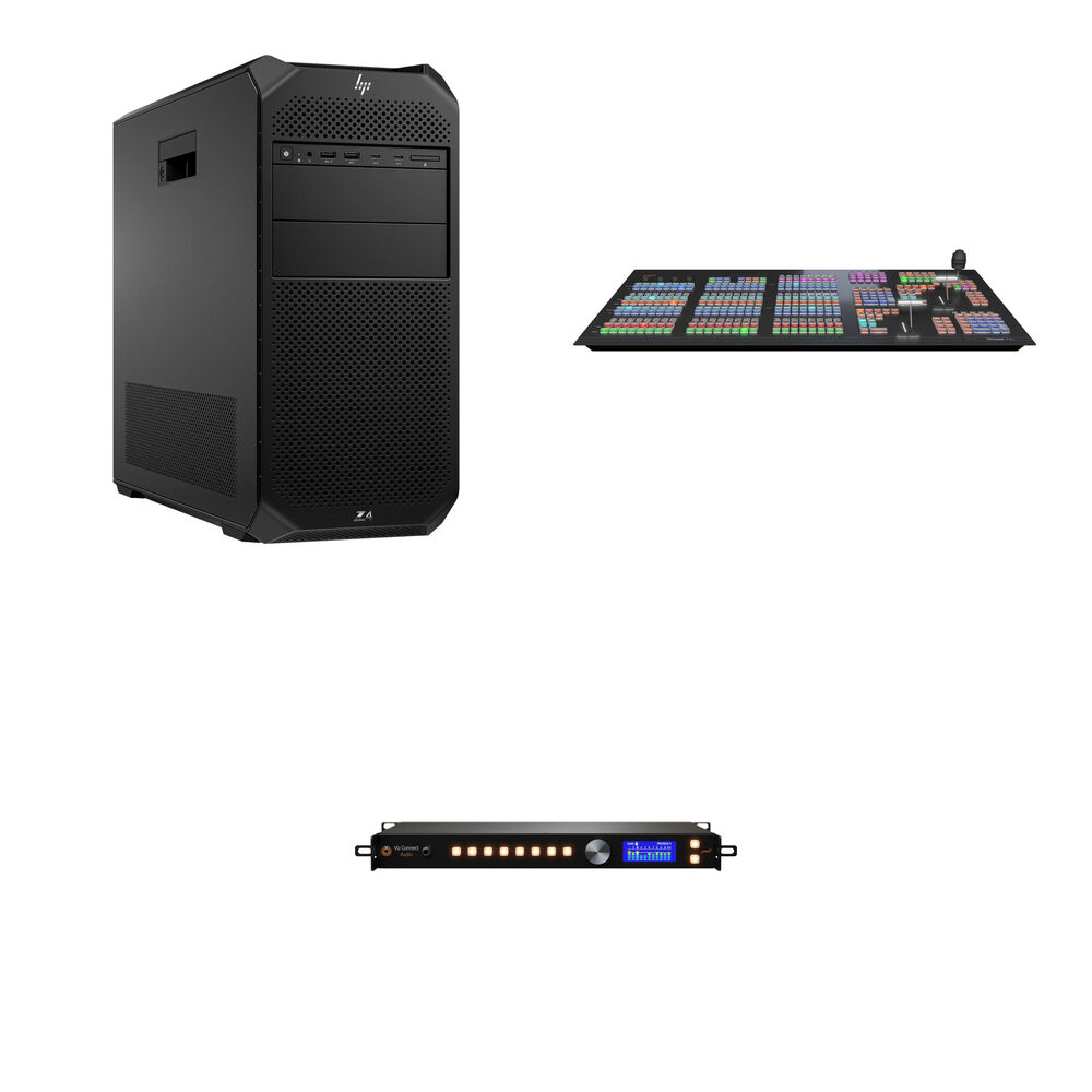 Комплект Vizrt TriCaster Vizion Tower с гибкой панелью управления
Комплект Vizrt TriCaster Vizion Tower с гибкой панелью управления