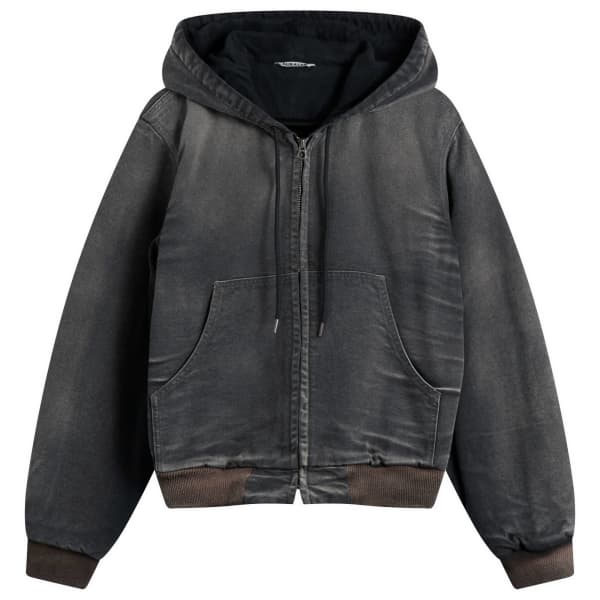 Стеганая куртка с капюшоном Auralee, faded черный
Стеганая куртка с капюшоном Auralee, faded черный