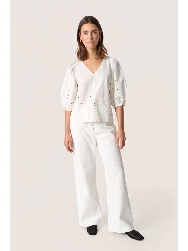 Блузка SLManja с короткими рукавами, прямого кроя, в ломаном белом цвете. Soaked in Luxury
Блузка SLManja с короткими рукавами, прямого кроя, в ломаном белом цвете. Soaked in Luxury