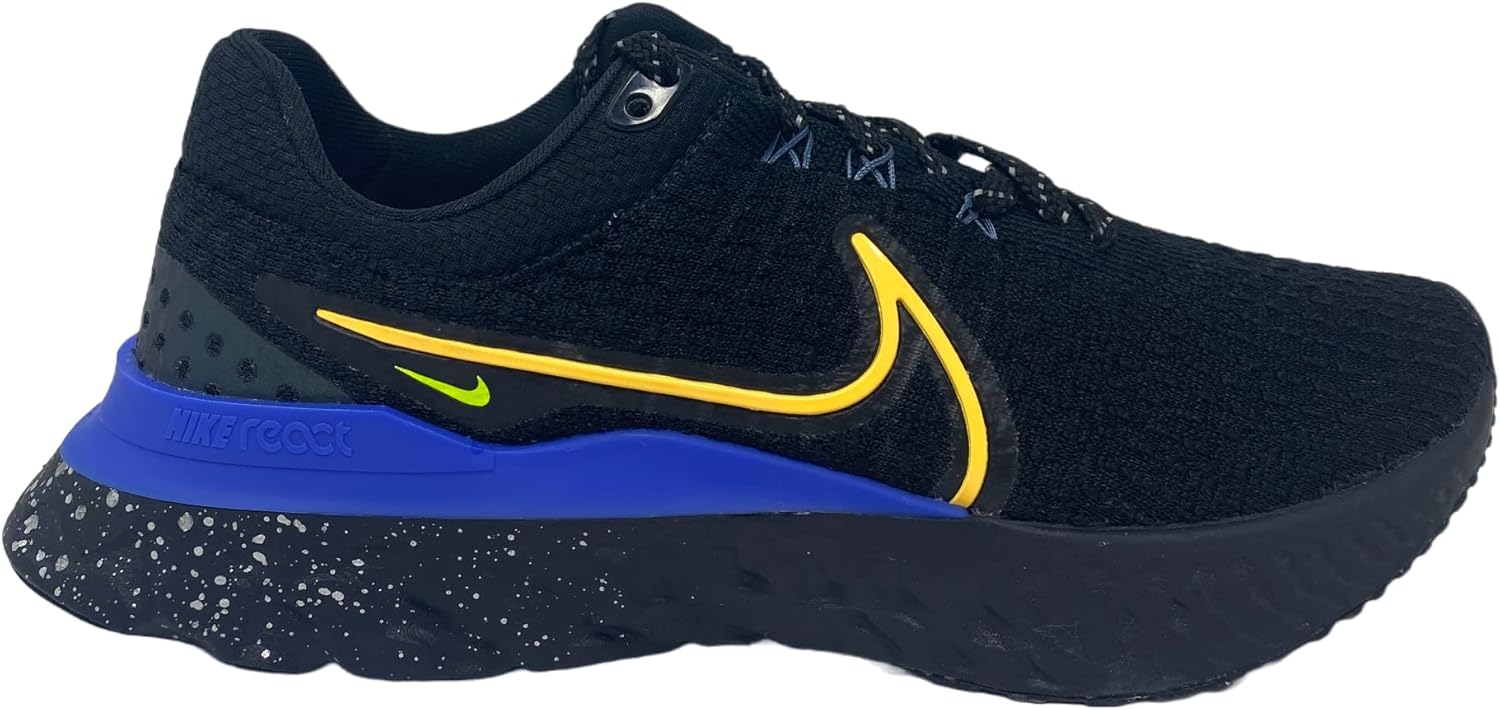 Nike Mens React Infinity Run Fk 3, Black Cedar Pulse Hyper Royal
Nike Mens React Infinity Run Fk 3, Black Cedar Pulse Hyper Royal