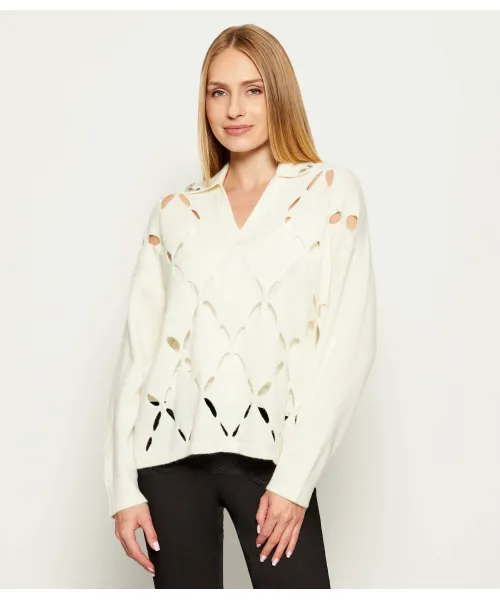 Шерстяной свитер 2в1 Relaxed fit Liu Jo, бежевый
Шерстяной свитер 2в1 Relaxed fit Liu Jo, бежевый