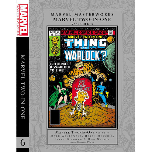 Книга Marvel Masterworks: Marvel Two-In-One Vol. 6 (Hardback)
Книга Marvel Masterworks: Marvel Two-In-One Vol. 6 (Hardback)