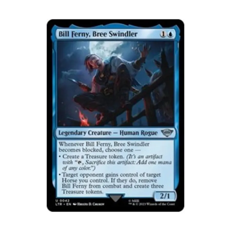 CCG Билл Ферни, Бри Свиндлер (В), MTG - Universes Beyond: Lord of the Rings
CCG Билл Ферни, Бри Свиндлер (В), MTG - Universes Beyond: Lord of the Rings