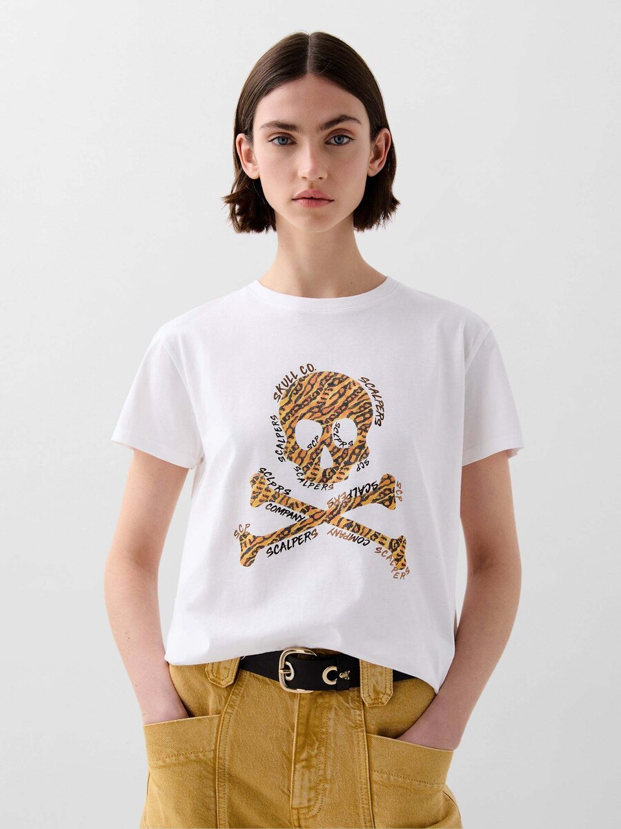 Футболка Scalpers Skull Trize, White
Футболка Scalpers Skull Trize, White