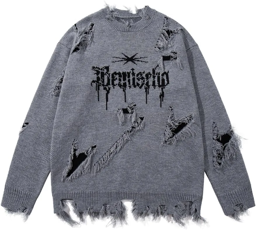 Свитер мужской вязаный Hip Hop Streetwear ELKNLMU
Свитер мужской вязаный Hip Hop Streetwear ELKNLMU