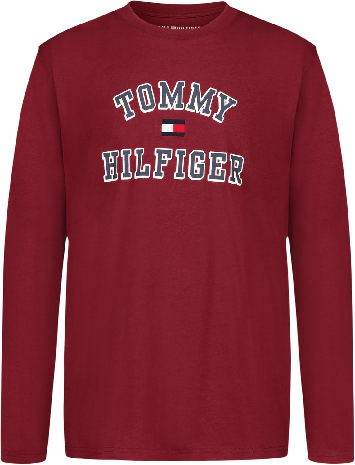 Футболка Tommy Hilfiger Boys с длинным рукавом и круглым вырезом, Varsity Syrah
Футболка Tommy Hilfiger Boys с длинным рукавом и круглым вырезом, Varsity Syrah