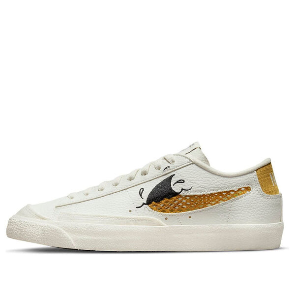 Кроссовки blazer low '77 se next nature 'sun club - sail' Nike, белый 
Кроссовки blazer low '77 se next nature 'sun club - sail' Nike, белый