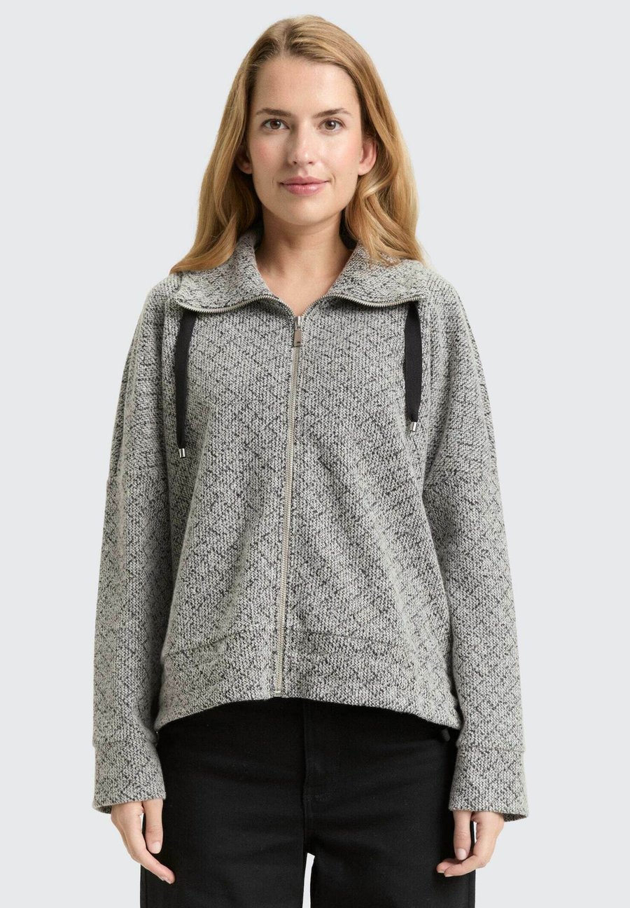 Кардиган TOM TAILOR Cardigan, Black/White Argyle Structure/Black
Кардиган TOM TAILOR Cardigan, Black/White Argyle Structure/Black
