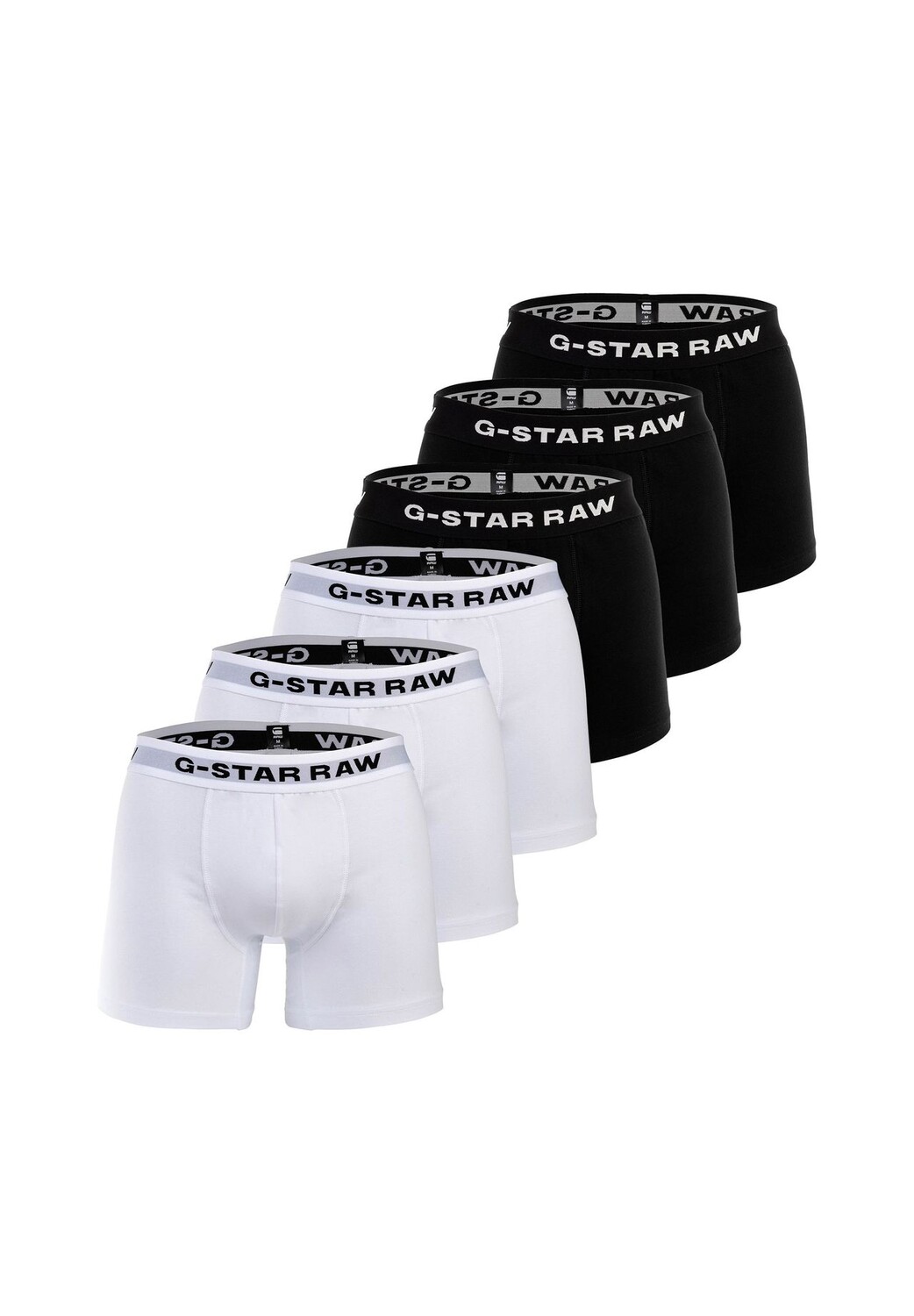 Мужские боксеры, 6 шт - трусы-боксеры, хлопок стрейч G-STAR RAW, черно-белый
Мужские боксеры, 6 шт - трусы-боксеры, хлопок стрейч G-STAR RAW, черно-белый