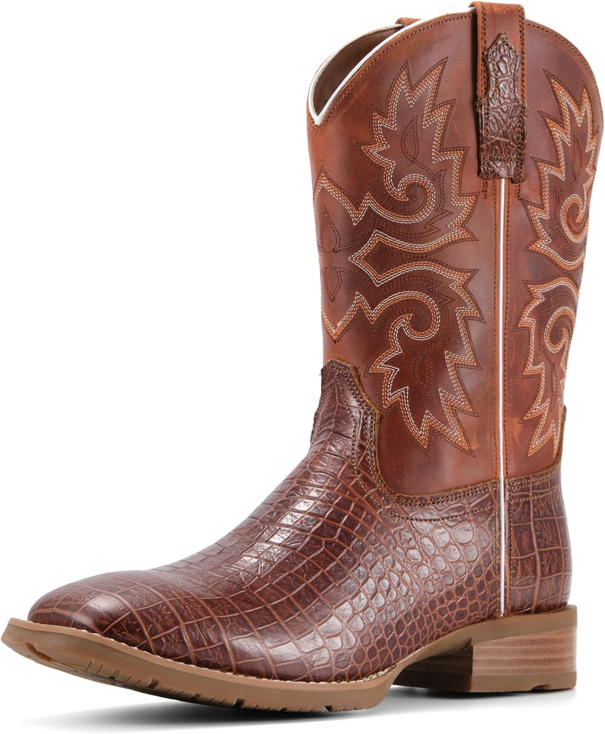 Мужские ковбойские сапоги SUREWAY из полностью натуральной кожи с выраженной структурой под крокодила, Natural Caiman Belly
Мужские ковбойские сапоги SUREWAY из полностью натуральной кожи с выраженной структурой под крокодила, Natural Caiman Belly