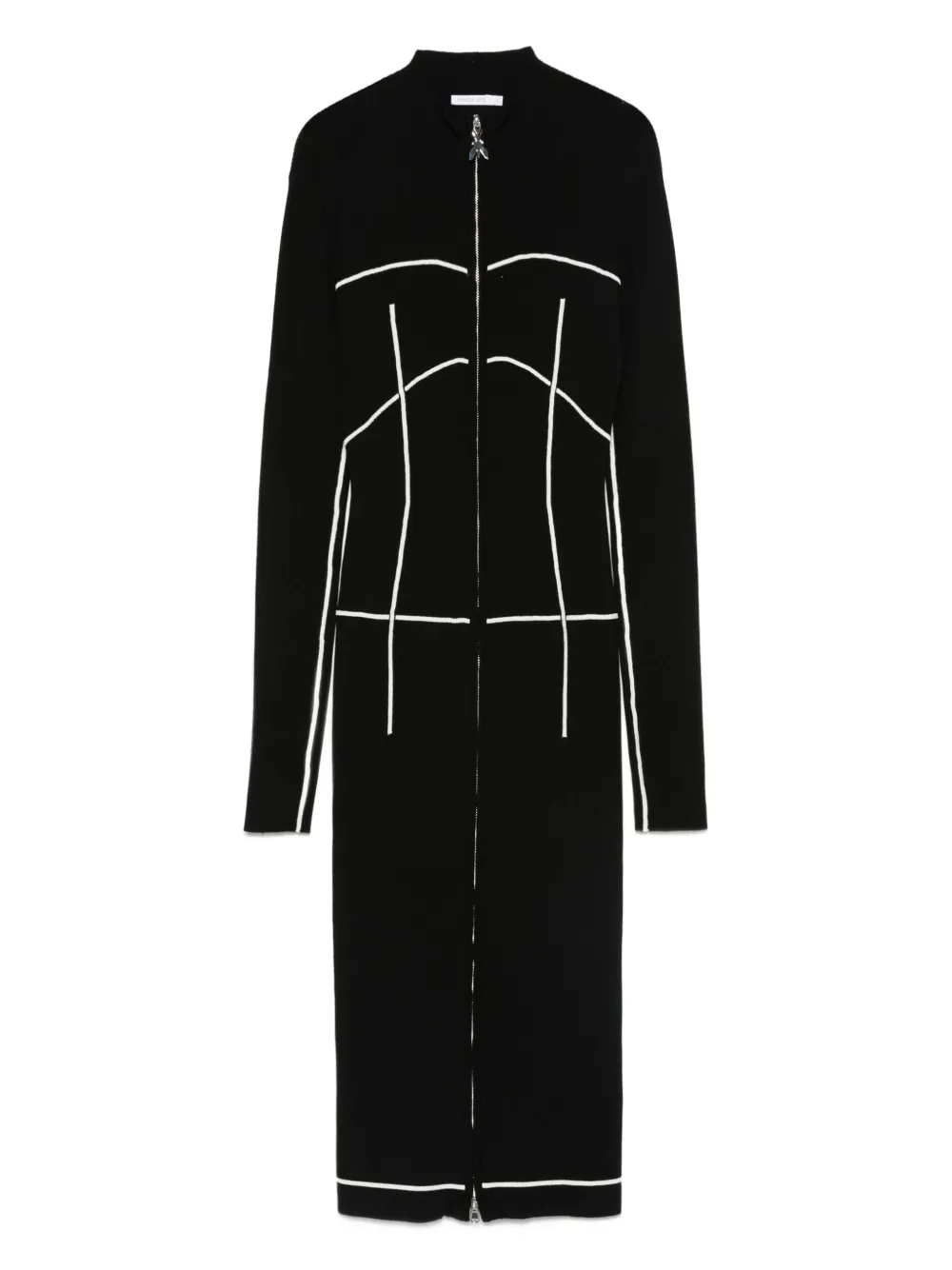 Платье из контрастного трикотажа с застежкой-молнией спереди Patrizia Pepe, черный
Платье из контрастного трикотажа с застежкой-молнией спереди Patrizia Pepe, черный