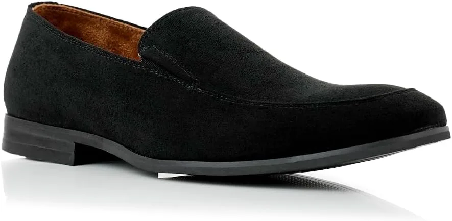 Ferro Aldo Men's Dress Loafer Collection | Modern & Classic Slip-On Styles | Available in Suede, Woven, and Wholecut, черный
Ferro Aldo Men's Dress Loafer Collection | Modern & Classic Slip-On Styles | Available in Suede, Woven, and Wholecut, черный