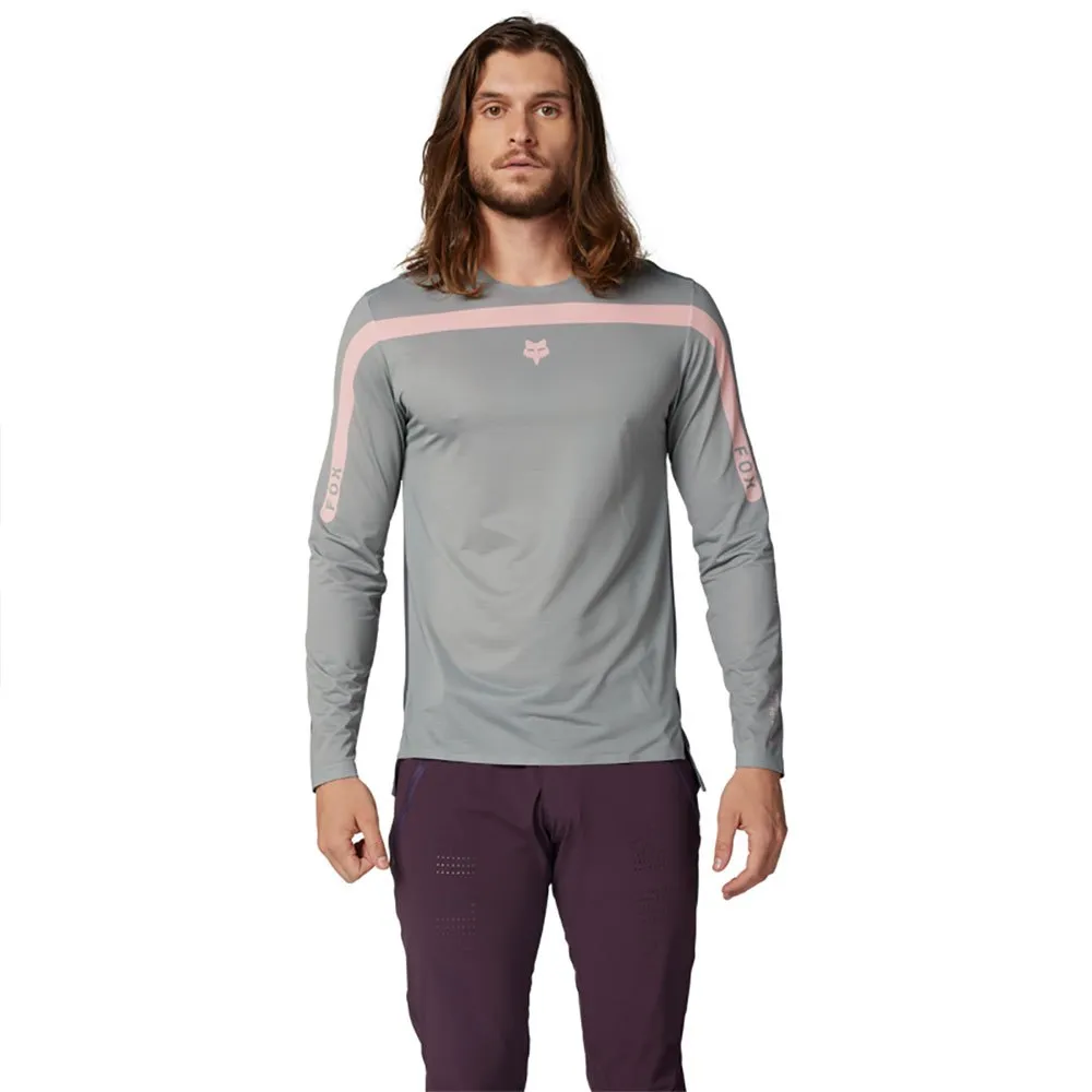 Футболка с длинным рукавом Fox Racing Flexair Aviaton Race, серый
Футболка с длинным рукавом Fox Racing Flexair Aviaton Race, серый