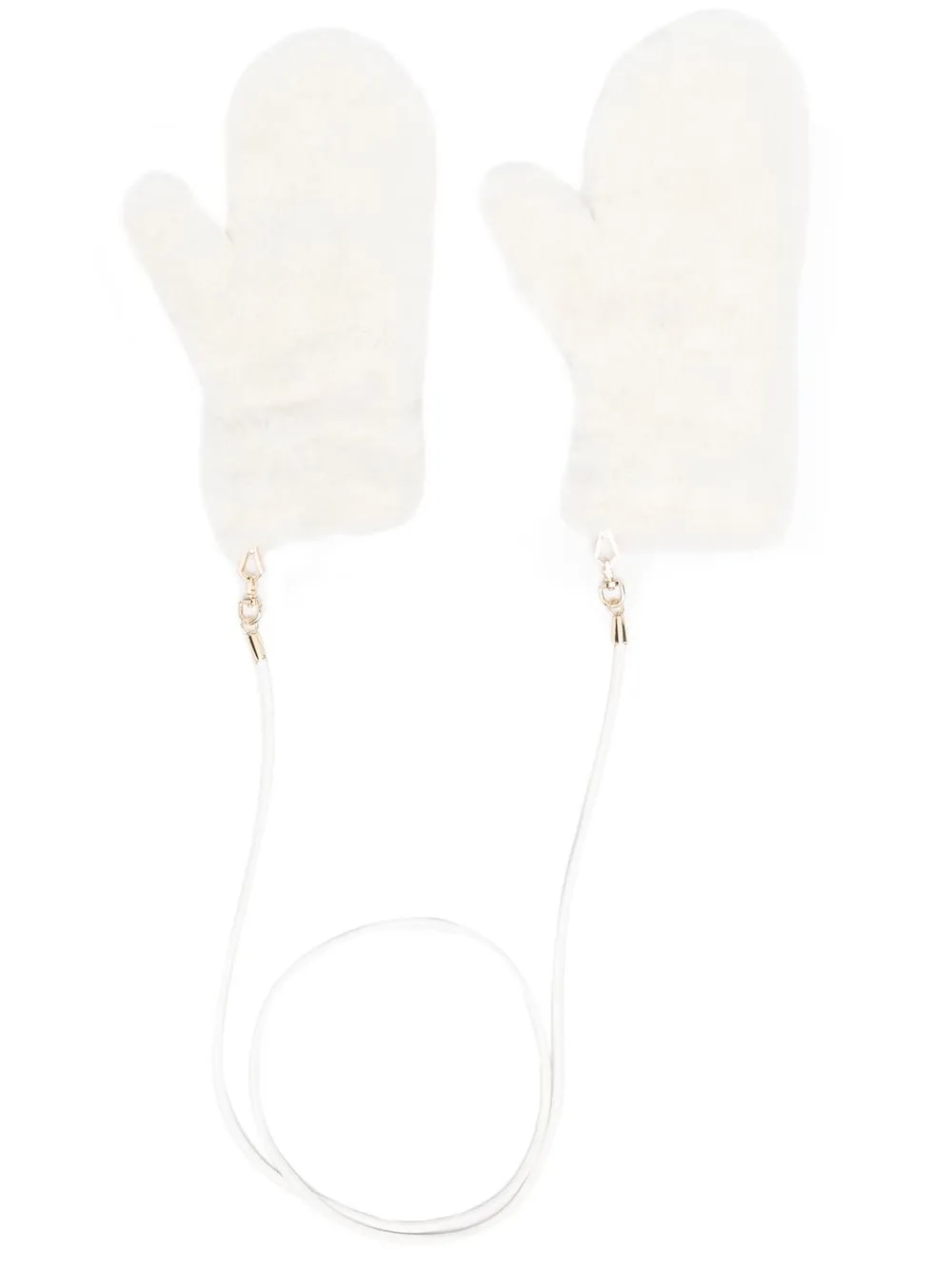 Шерстяные варежки со съемным ремешком MAX MARA, белый
Шерстяные варежки со съемным ремешком MAX MARA, белый