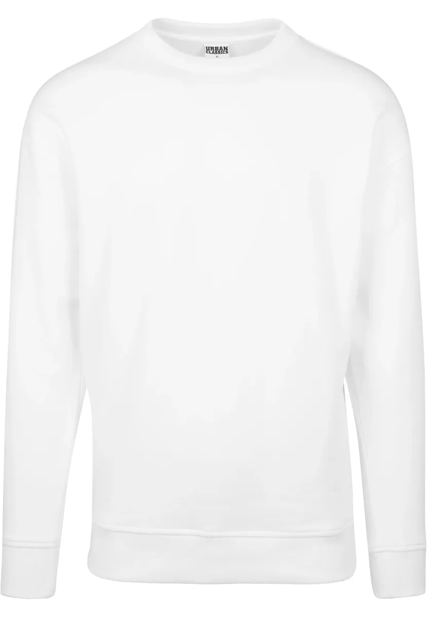 Свитер с круглым вырезом URBAN CLASSICS " Urban Classics Men's Sweat Crewneck", белый 
Свитер с круглым вырезом URBAN CLASSICS " Urban Classics Men's Sweat Crewneck", белый