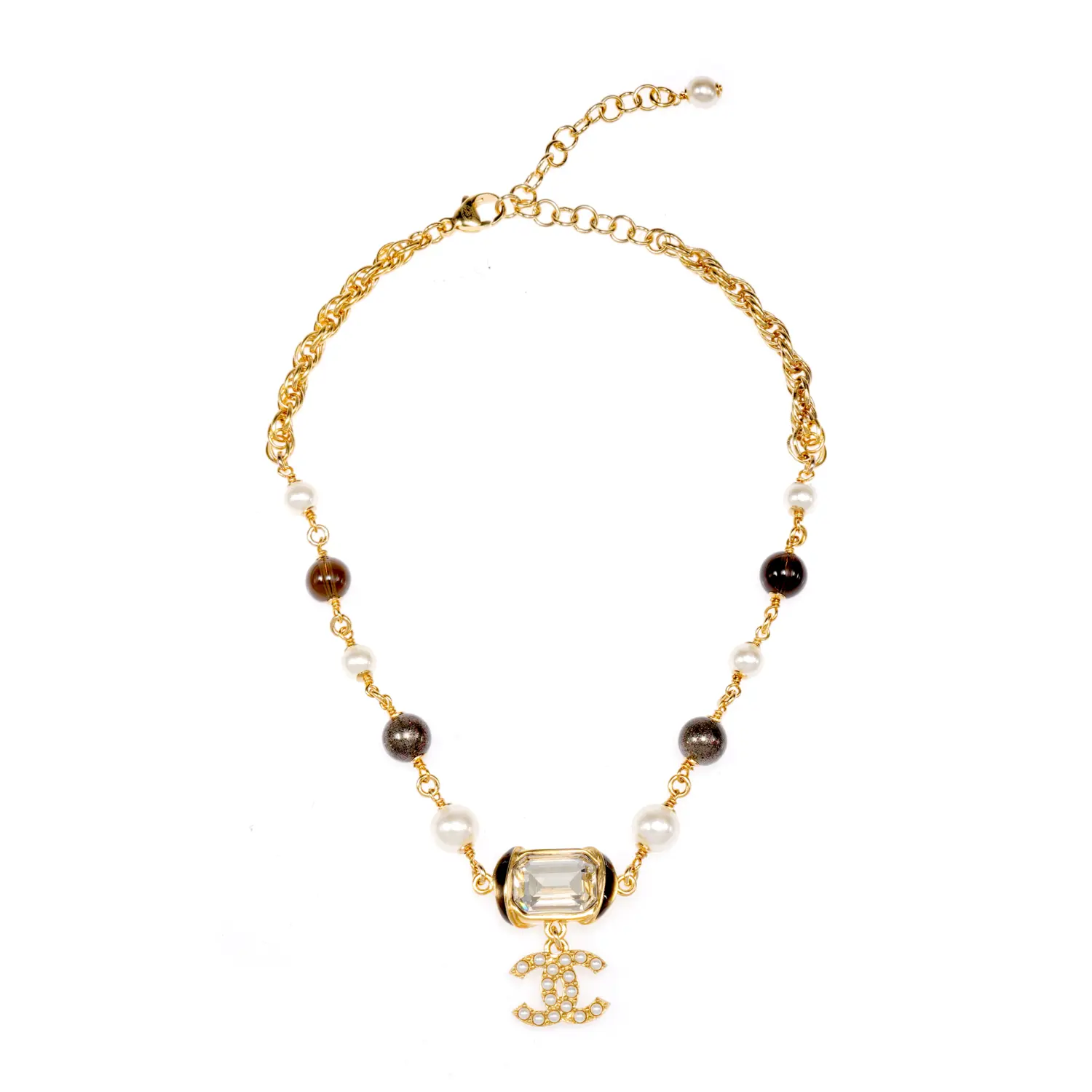 CHANEL Коко перл металлическое ожерелье женское мультиколор
CHANEL Коко перл металлическое ожерелье женское мультиколор