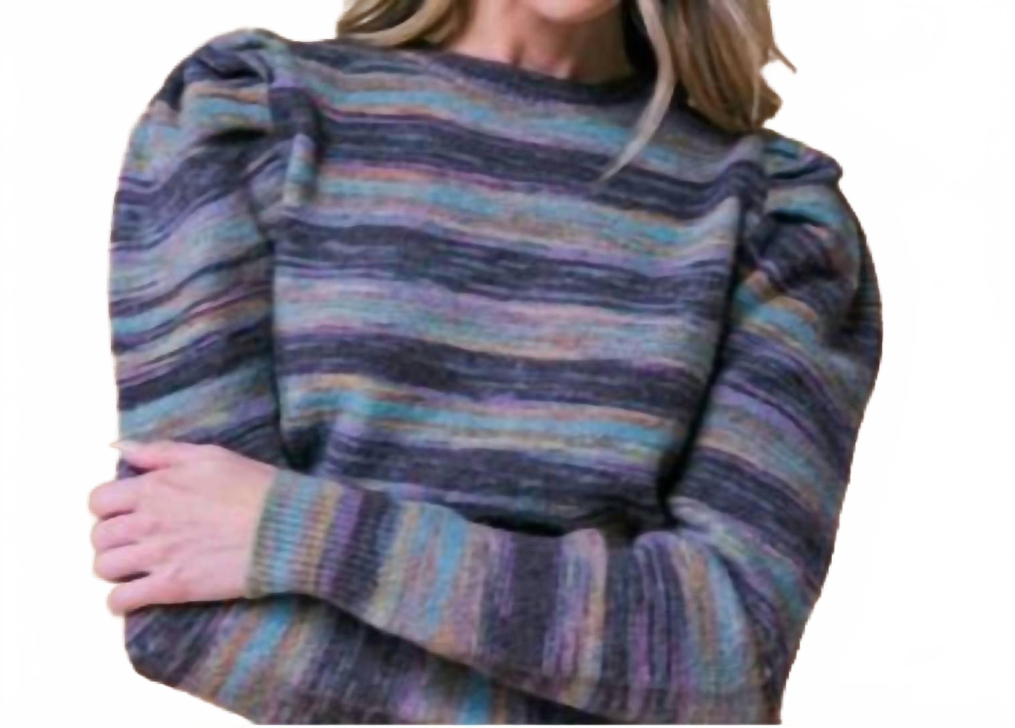 Вязаный топ-свитер цвета угольно-шалфейного цвета Flying Tomato, Charcoal Sage
Вязаный топ-свитер цвета угольно-шалфейного цвета Flying Tomato, Charcoal Sage