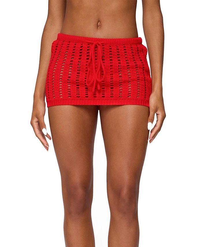 Леола Мини-юбка с лесенкой из трикотажа Edikted, красный
Леола Мини-юбка с лесенкой из трикотажа Edikted, красный