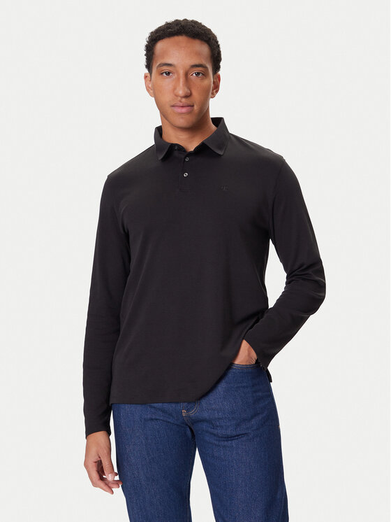 Поло regular fit LV040EM909 Calvin Klein, черный
Поло regular fit LV040EM909 Calvin Klein, черный