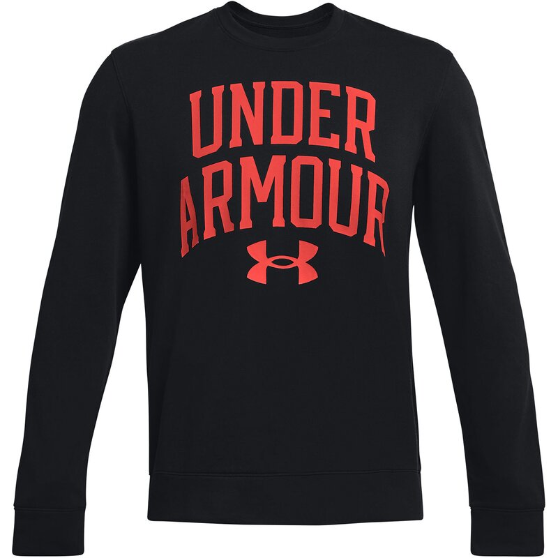 Топ UA Rival French Terry с круглым вырезом Under Armour, черный
Топ UA Rival French Terry с круглым вырезом Under Armour, черный