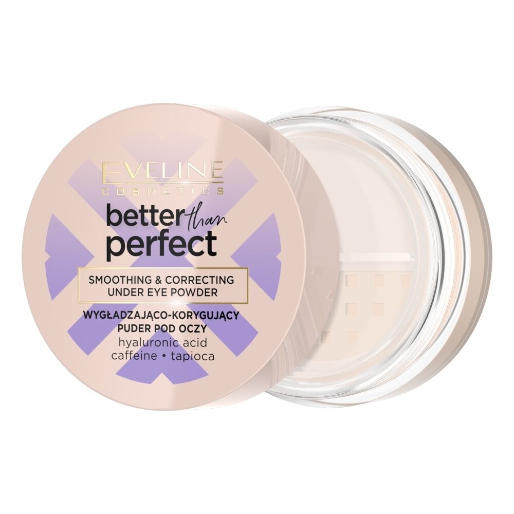 Eveline Cosmetics, Better Than Perfect, разглаживающая и корректирующая пудра для глаз, 4 г
Eveline Cosmetics, Better Than Perfect, разглаживающая и корректирующая пудра для глаз, 4 г