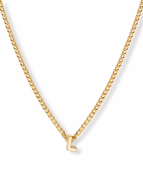 Позолоченное короткое мини-колье с инициалами Киры Brook & York, gold-l
Позолоченное короткое мини-колье с инициалами Киры Brook & York, gold-l