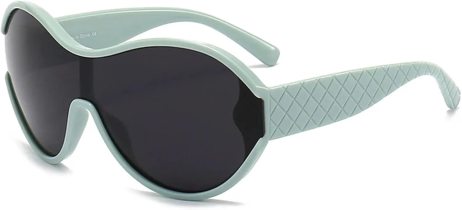 Модные цельные солнцезащитные очки большого размера для женщин в винтажном стиле с градиентным переходом цвета, защита от УФ-излучения UV400, розовый цвет TKKTLLT, C2
Модные цельные солнцезащитные очки большого размера для женщин в винтажном стиле с градиентным переходом цвета, защита от УФ-излучения UV400, розовый цвет TKKTLLT, C2