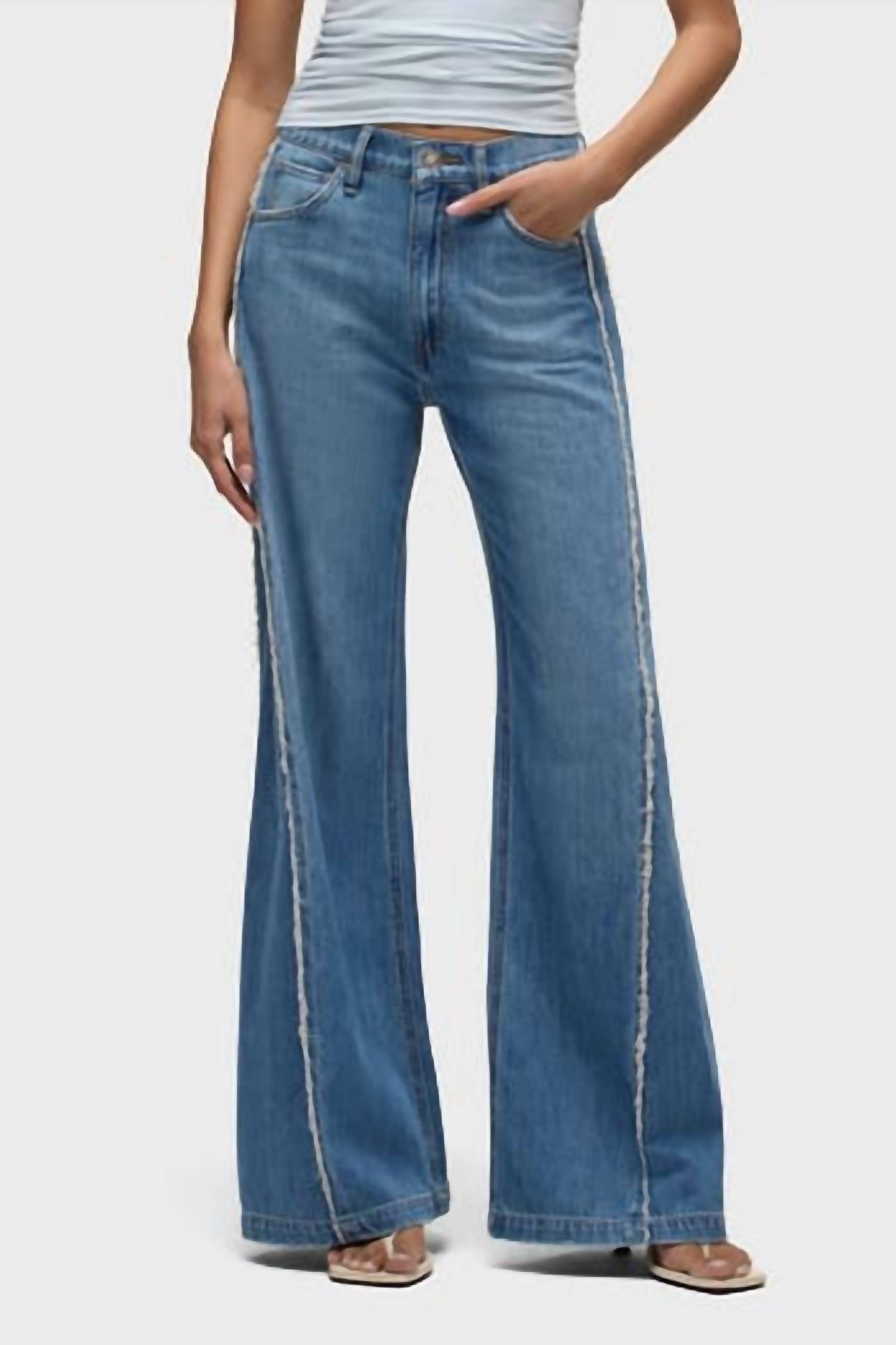 Джинсы Jodie Loose Fit Wide Leg в Unravel Hudson, Unravel
Джинсы Jodie Loose Fit Wide Leg в Unravel Hudson, Unravel