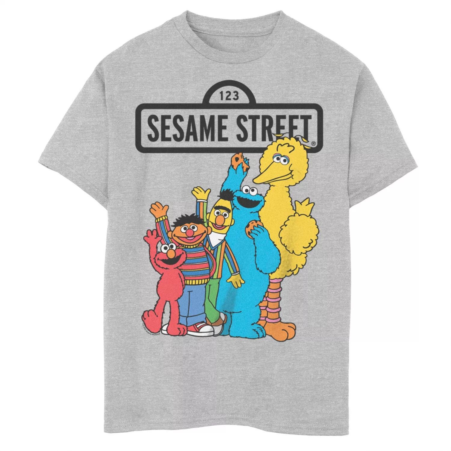 Футболка с волнистым рисунком для мальчиков 8–20 лет «Улица Сезам Друзья» Licensed Character
Футболка с волнистым рисунком для мальчиков 8–20 лет «Улица Сезам Друзья» Licensed Character