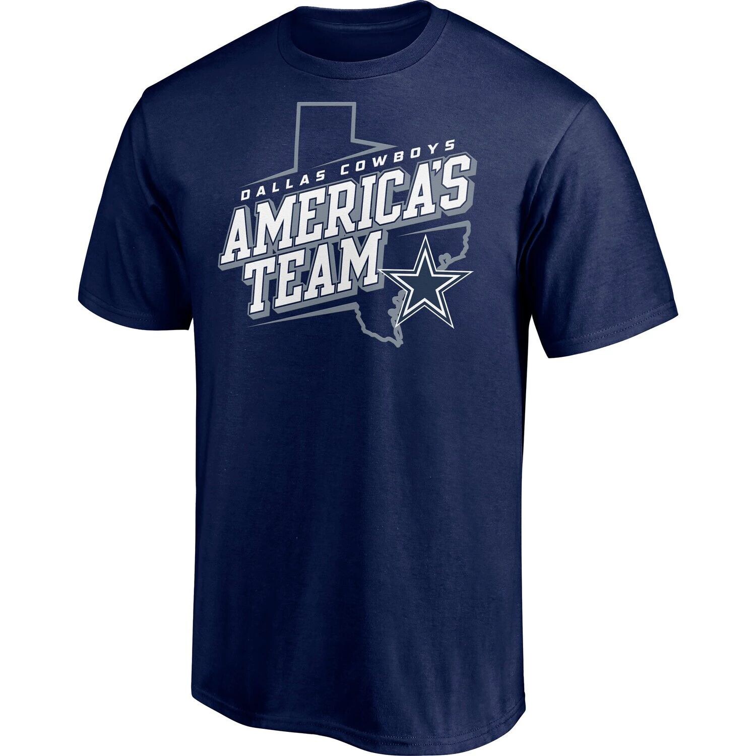 Мужская футболка Majestic Navy Dallas Cowboys Hometown Collection State Shape Fanatics
Мужская футболка Majestic Navy Dallas Cowboys Hometown Collection State Shape Fanatics