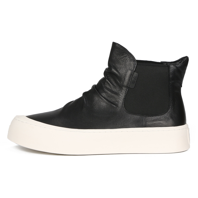 Thai points Короткие мужские ботинки челси, черные
Thai points Короткие мужские ботинки челси, черные