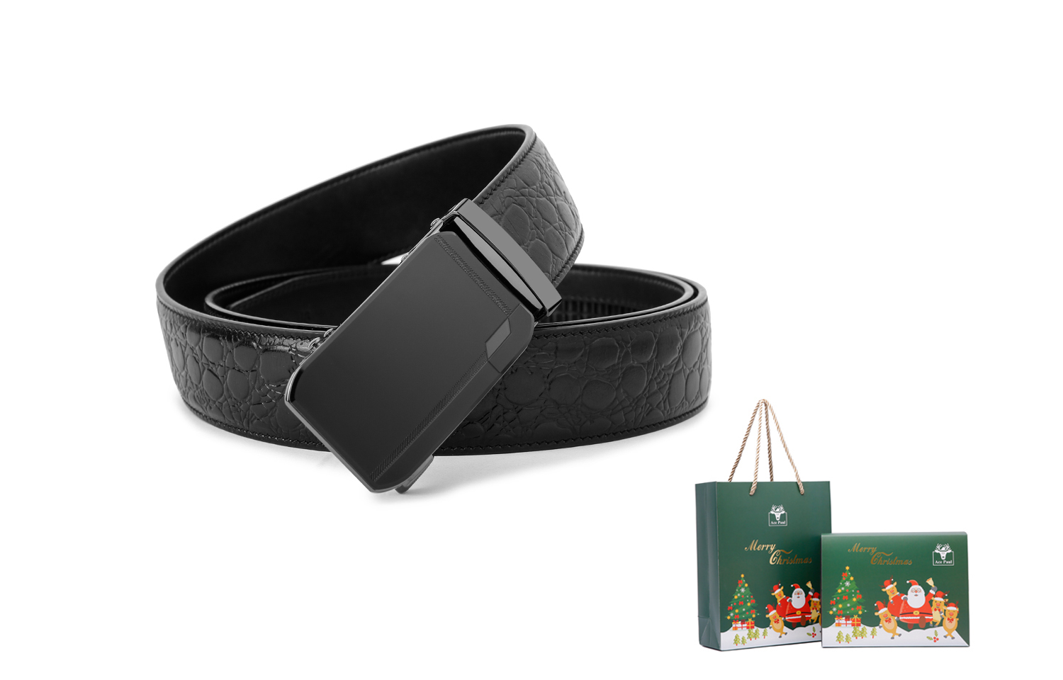 Ace Paul Ремень из натуральной кожи для мужчин черный шириной 3.5 см, Black stone pattern 110cm + Christmas gift box
Ace Paul Ремень из натуральной кожи для мужчин черный шириной 3.5 см, Black stone pattern 110cm + Christmas gift box