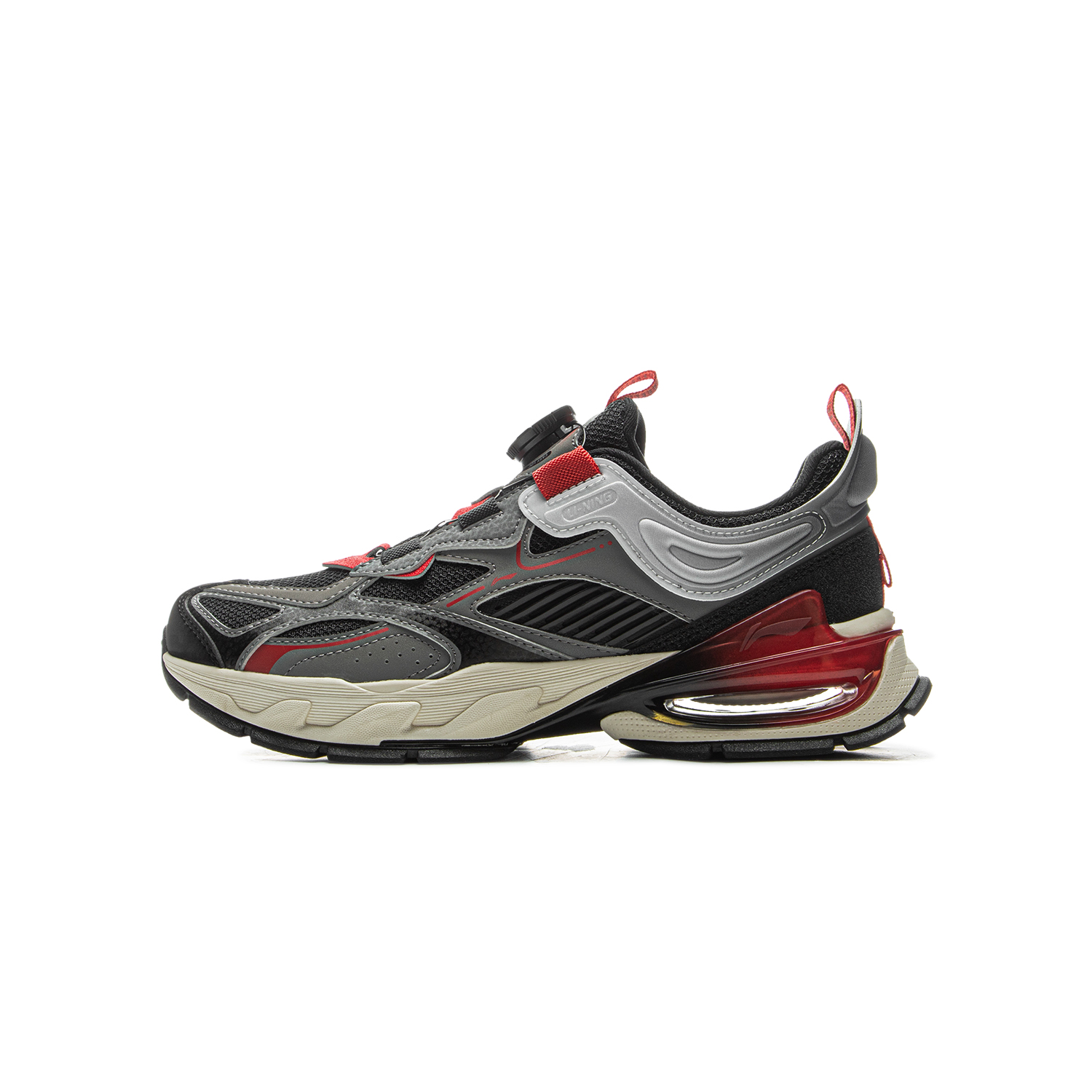 Низкие детские кроссовки для повседневной носки с амортизацией и поддержкой отскока LINING YOUNG, черный/серый
Низкие детские кроссовки для повседневной носки с амортизацией и поддержкой отскока LINING YOUNG, черный/серый