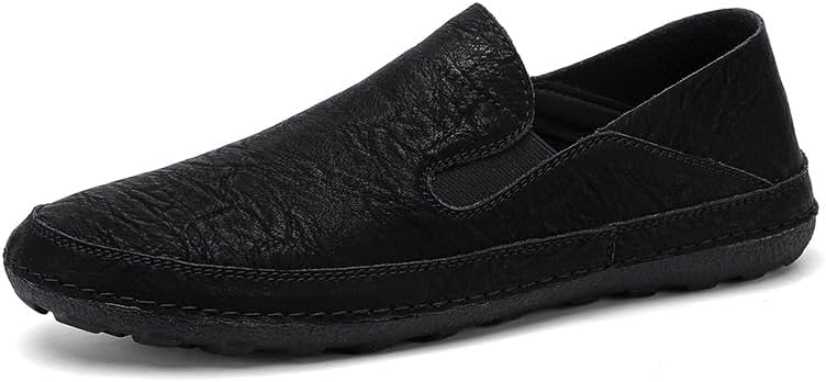 Мужские мокасины кожаные повседневные нескользящие с мягкой подошвой, рабочие, легкие, удобные туфли для прогулок на улице Asifn, черный
Мужские мокасины кожаные повседневные нескользящие с мягкой подошвой, рабочие, легкие, удобные туфли для прогулок на улице Asifn, черный