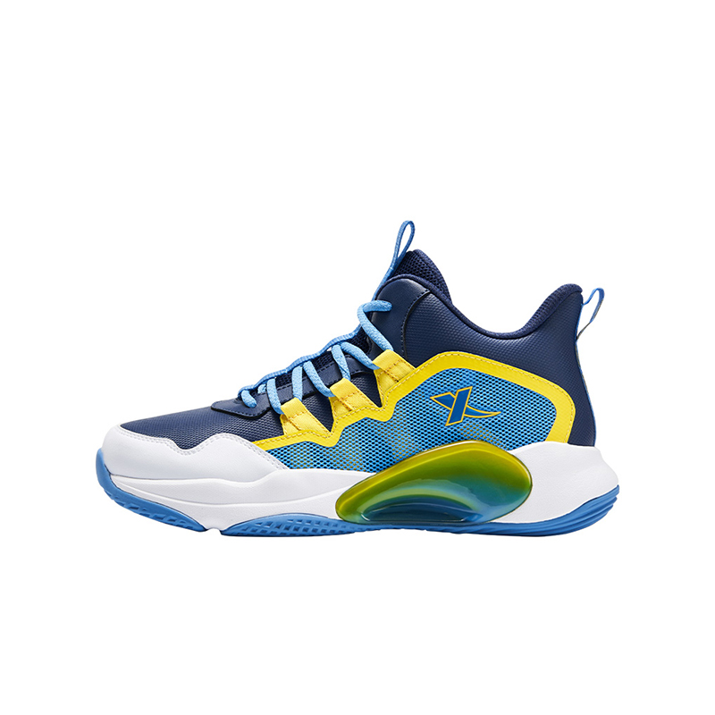 XTEP Детские баскетбольные кроссовки с противоскользящей подошвой, износостойкие, средне-высокие, синие, желтые
XTEP Детские баскетбольные кроссовки с противоскользящей подошвой, износостойкие, средне-высокие, синие, желтые