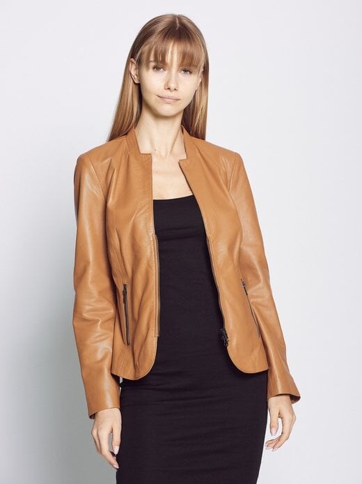 Кожаный пиджак Jcc, коричневый
Кожаный пиджак Jcc, коричневый