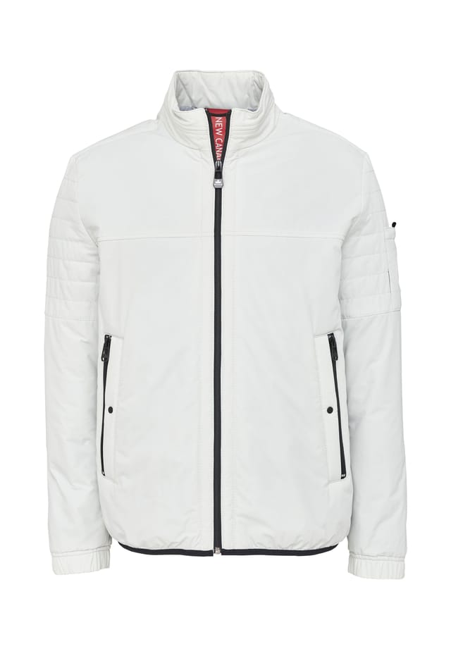 Всесезонная летняя куртка с практичным карманом на рукаве New Canadian, белый
Всесезонная летняя куртка с практичным карманом на рукаве New Canadian, белый