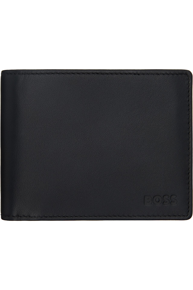 Кошелек для монет с тисненым логотипом Boss, черный
Кошелек для монет с тисненым логотипом Boss, черный