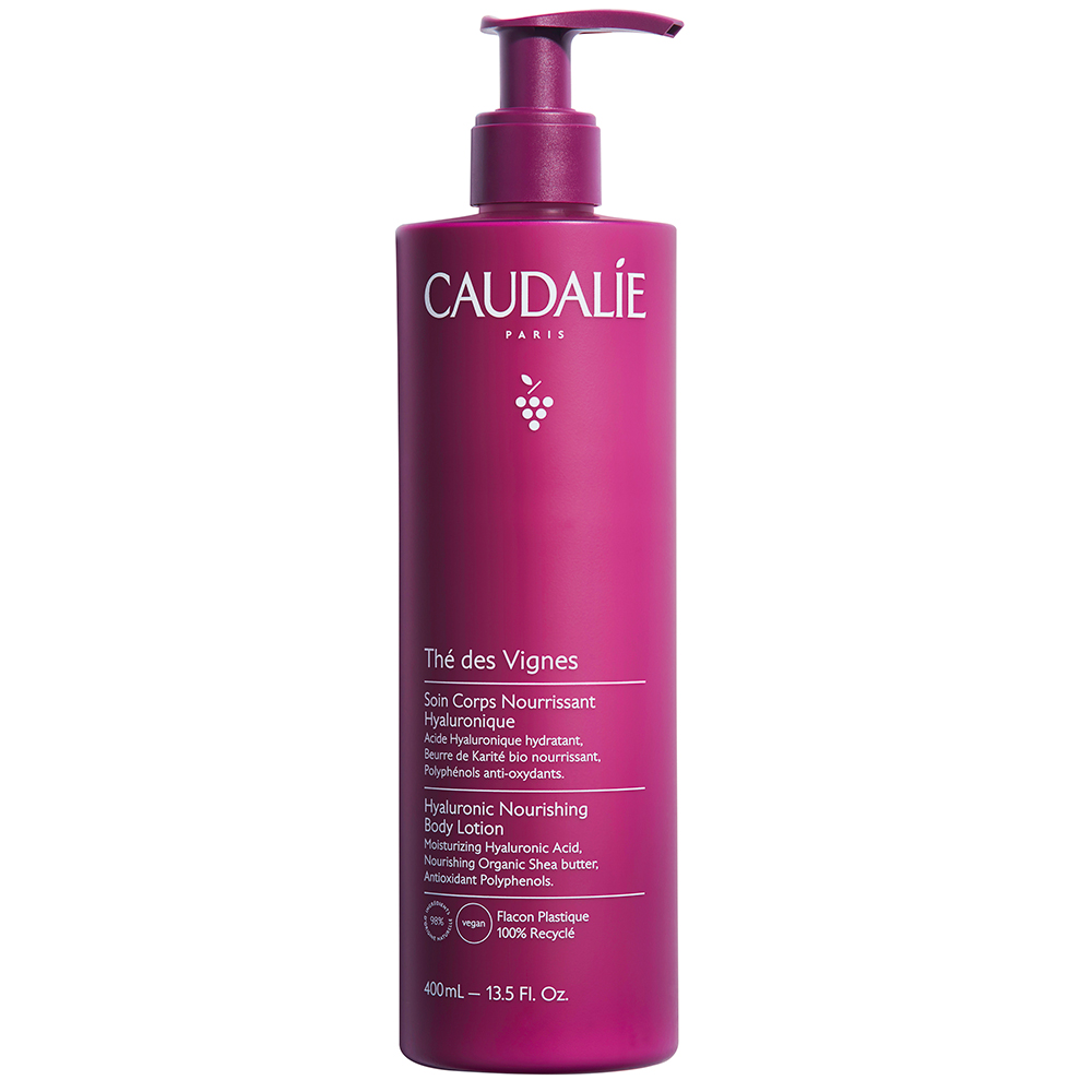Питательный лосьон для тела thé des vignes hyaluronic nourishing body lotion Caudalie, 400 мл
Питательный лосьон для тела thé des vignes hyaluronic nourishing body lotion Caudalie, 400 мл