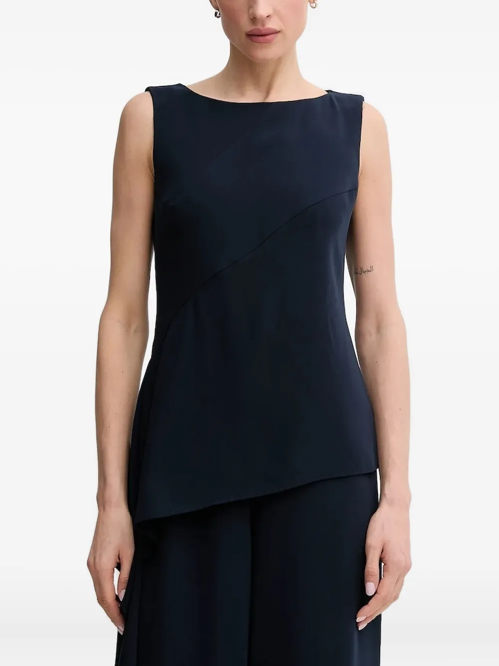 Комбинезон с асимметричными воланами Sandro Ferrone, синий
Комбинезон с асимметричными воланами Sandro Ferrone, синий