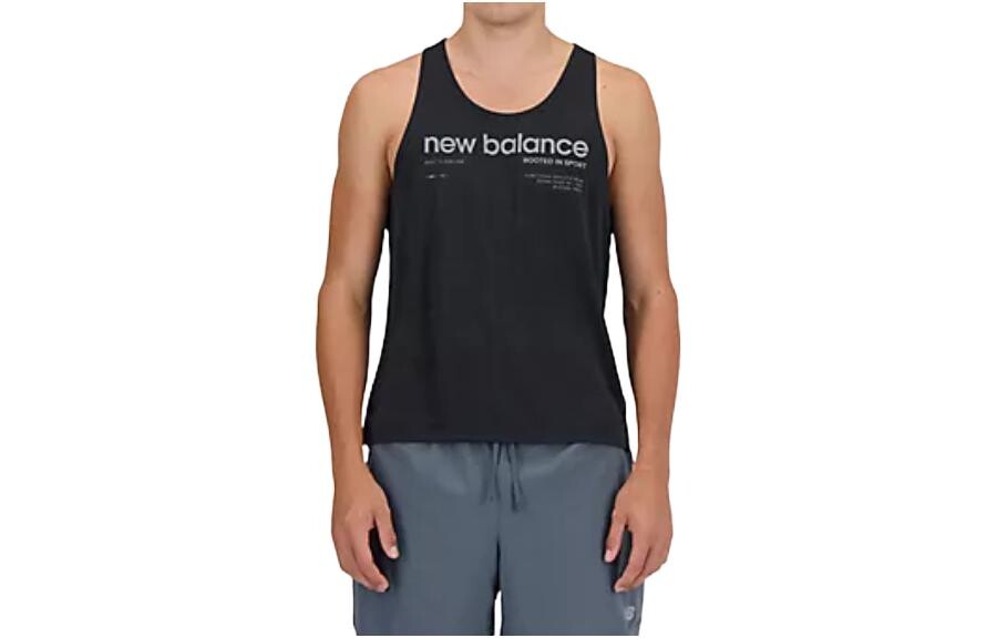 Майка мужская черный New Balance, черный
Майка мужская черный New Balance, черный