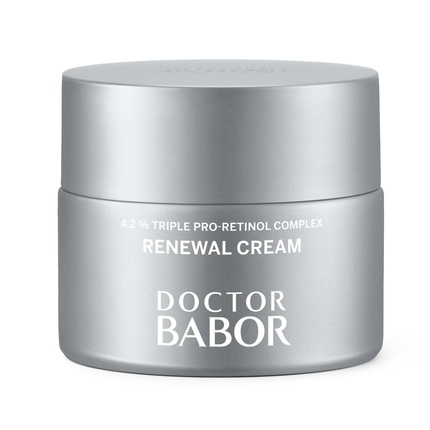 DOCTOR BABOR Renewal Cream Регенерирующий антивозрастной и антипигментный крем для лица с комплексом про-ретинола 50 мл 
DOCTOR BABOR Renewal Cream Регенерирующий антивозрастной и антипигментный крем для лица с комплексом про-ретинола 50 мл