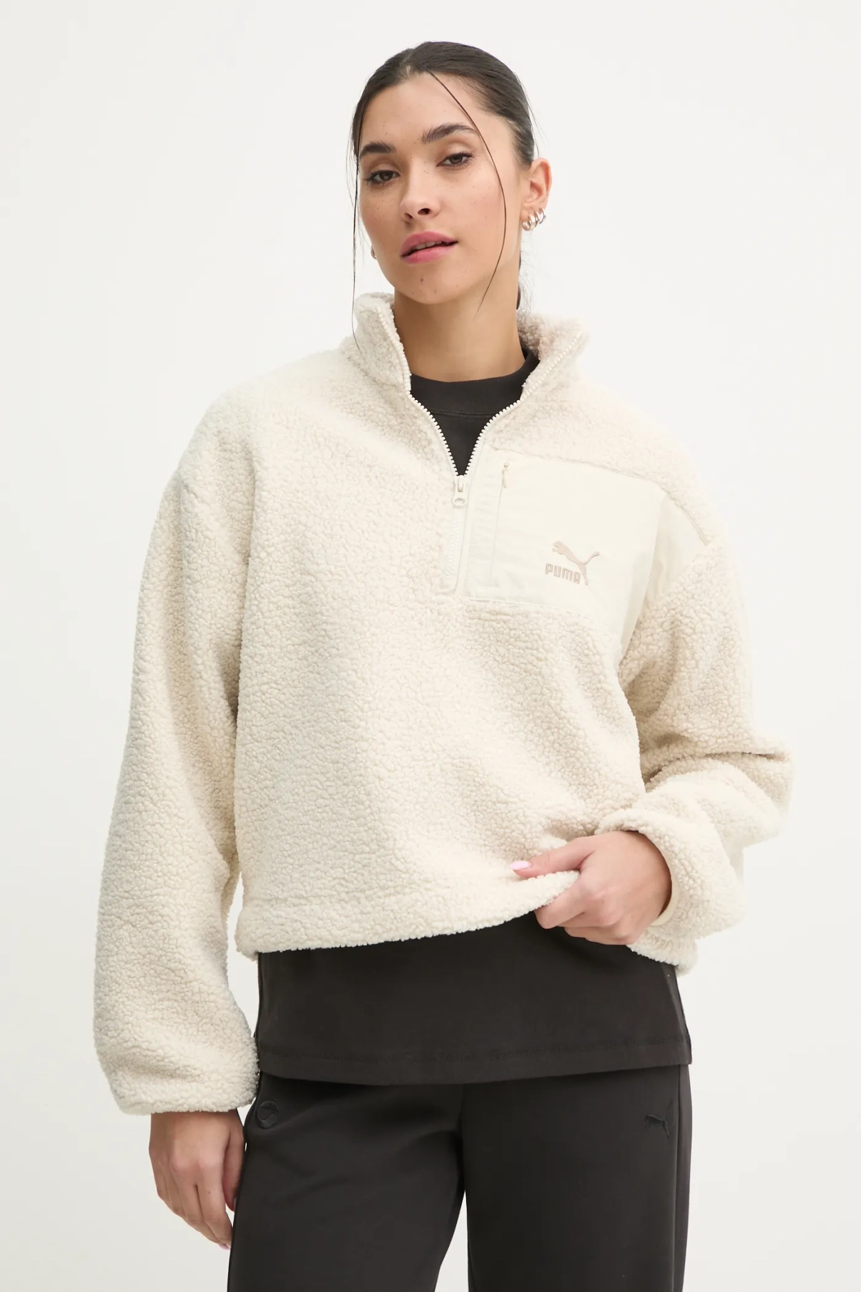 Толстовка из флиса CLASSICS Puma, бежевый
Толстовка из флиса CLASSICS Puma, бежевый